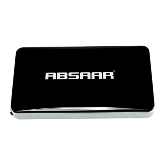 Absaar AB-MJS150 Mini Jumpstarter Gebrauchsanweisung