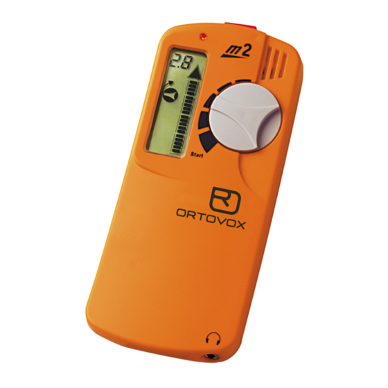 Ortovox M2 Gebrauchsanleitung