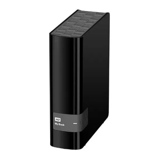 Western Digital My Book Bedienungsanleitung