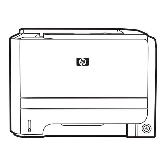 HP LaserJet P2030 Benutzerhandbuch