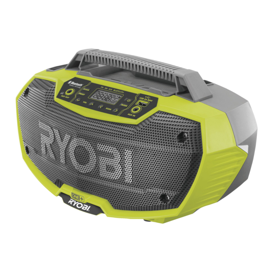 Ryobi R18RH Übersetzung Der Originalanleitung