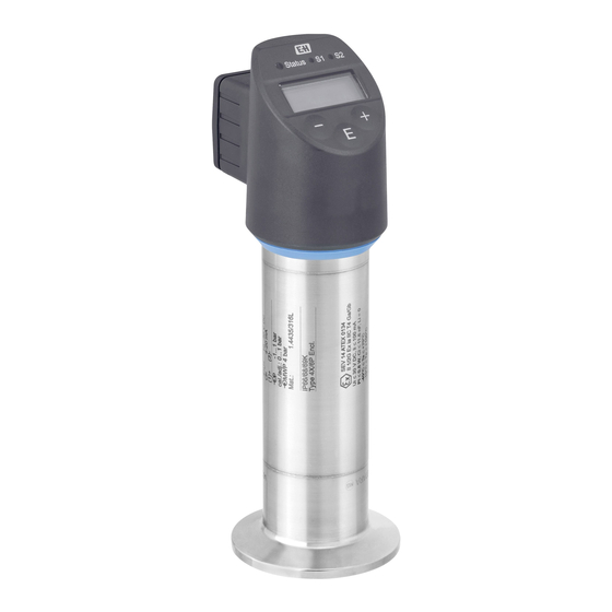 Endress+Hauser Ceraphant PTP33B IO-Link Kurzanleitung