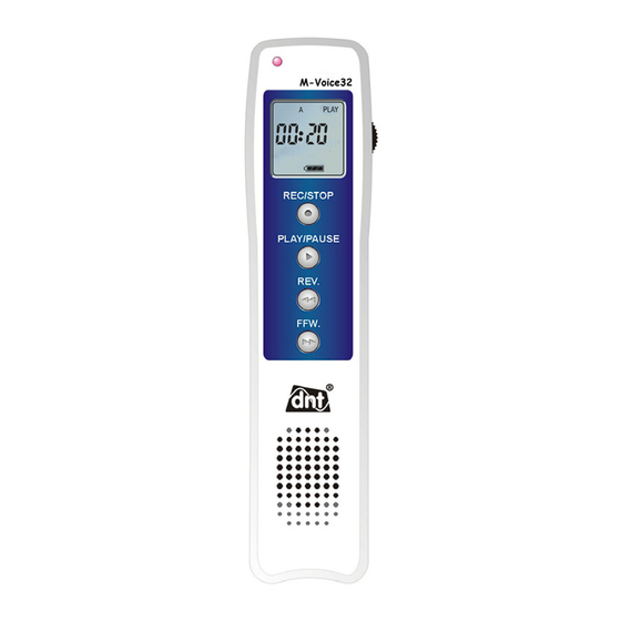DNT M-Voice32 Bedienungsanleitung