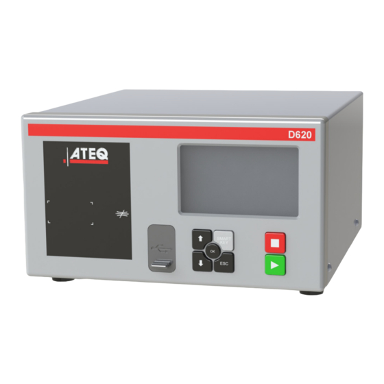 ATEQ D620 Kurzanleitung
