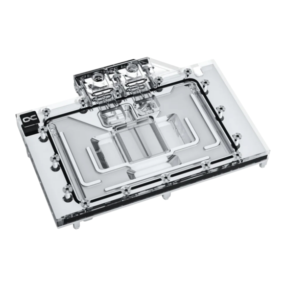Alphacool EISBLOCK AURORA ACRYL GPX-N RTX 4090 Bedienungsanleitung