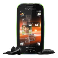 Sony Ericsson Mix Walkman phone WT13 Bedienungsanleitung