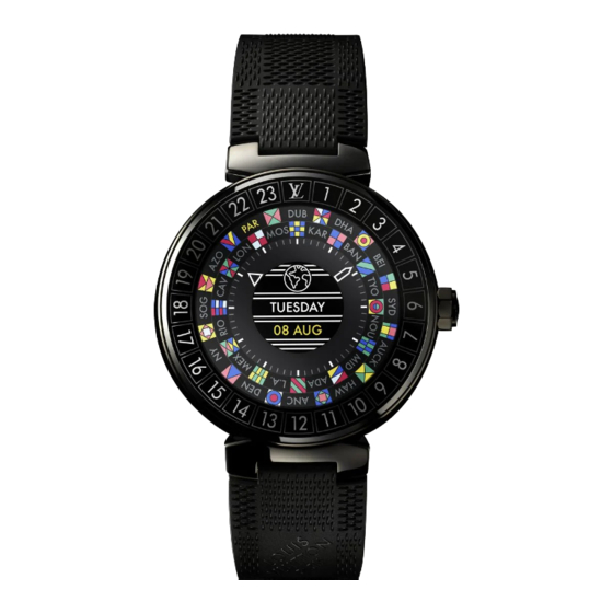 LOUIS VUITTON Tambour Connected Handbuch