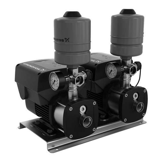 Grundfos CMBE TWIN serie Montage- Und Betriebsanleitung
