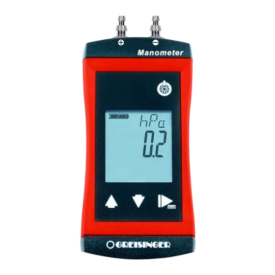 GREISINGER G 1107 Betriebsanleitung