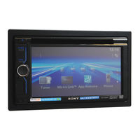Sony XAV-602BT Bedienungsanleitung
