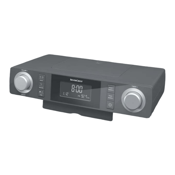 Silver Crest SKR 800 B2 Bedienungsanleitung