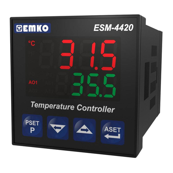 EMKO ESM-4420 Bedienungsanleitung