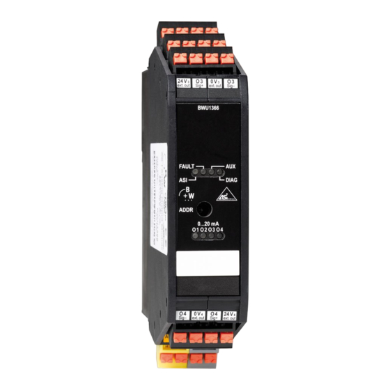 bihl+Wiedemann BWU1366 Montageanweisung
