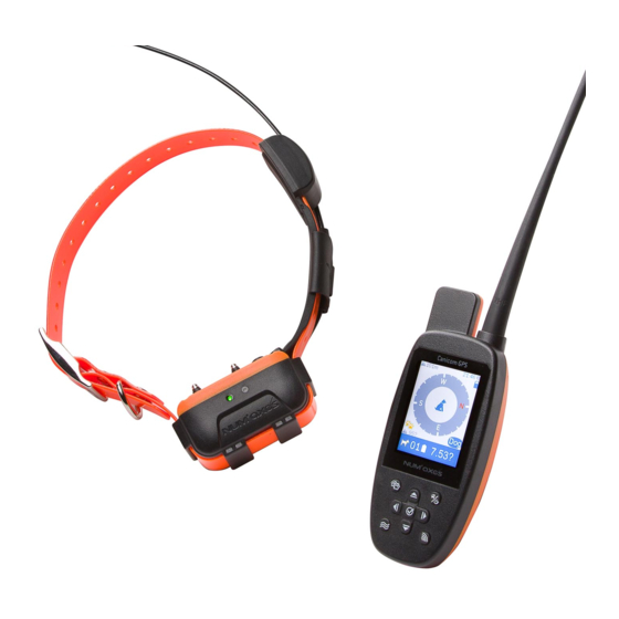 Num'axes Canicom GPS Benutzeranleitung