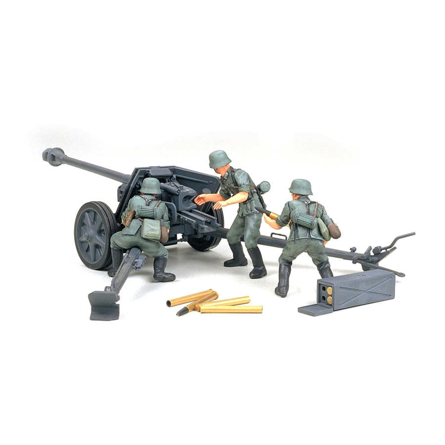 REVELL German 7,5 cm PaK 40 & soldiers Bedienungsanleitung