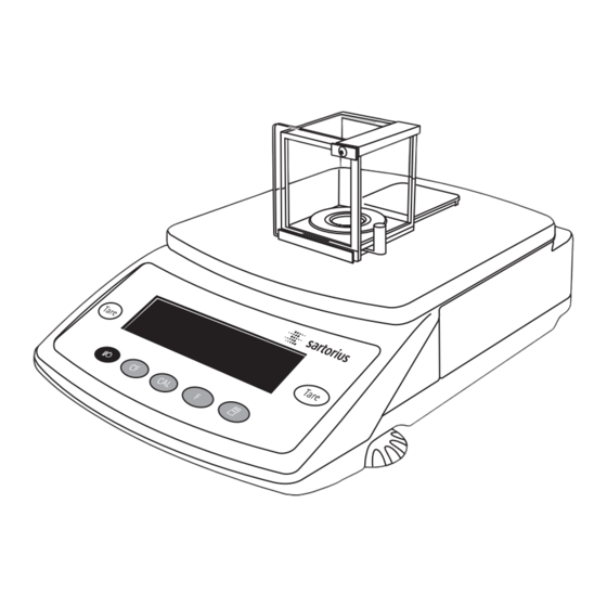 Sartorius CP2P-F Servicehandbuch