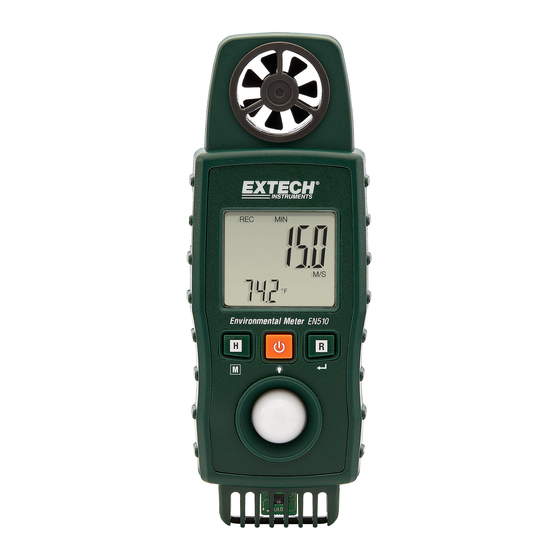 Extech Instruments EN510 Benutzerhandbuch