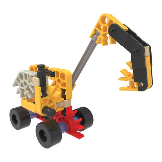 k'nex IMAGINE EXCAVATOR Montageanleitung