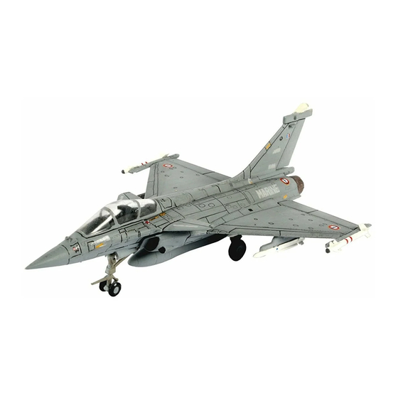 REVELL Dassault RAFALE M bomb & rack Bedienungsanleitung