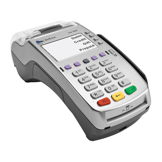 VeriFone VX520 Handbücher