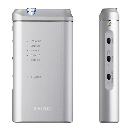 Teac HA-P5 Bedienungsanleitung