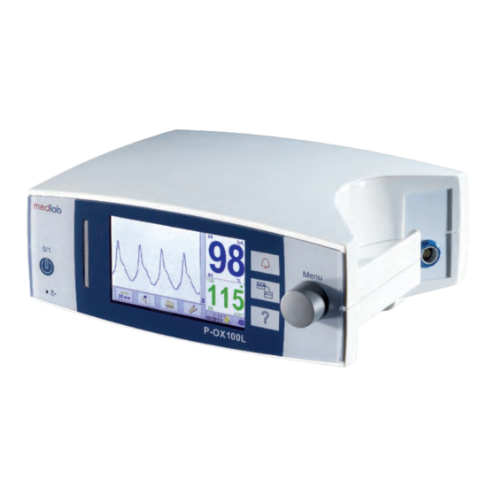 medlab P-OX100L Bedienungsanleitung