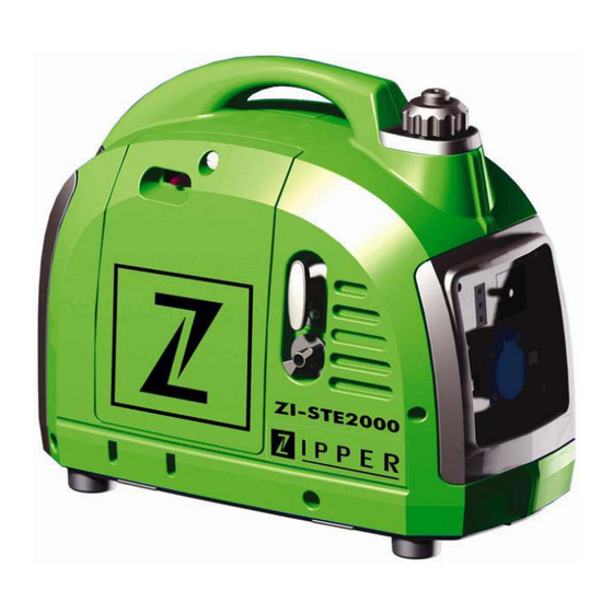 Zipper ZI-STE2000 Bedienungsanleitung