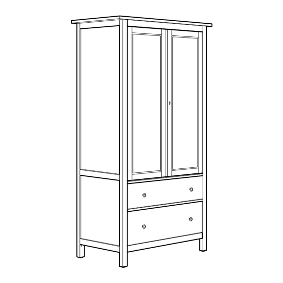 IKEA HEMNES AA-311327-10 Bedienungsanleitung