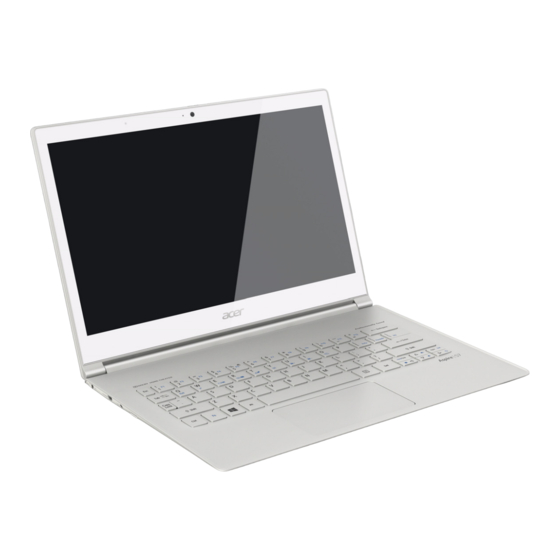 Acer Aspire S7 Benutzerhandbuch