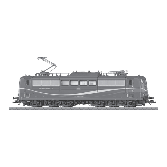 Märklin BR 151 Bedienungsanleitung