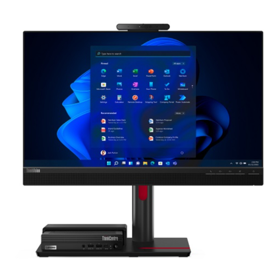 Lenovo ThinkCentre TIO Flex 24v Bedienungsanleitung