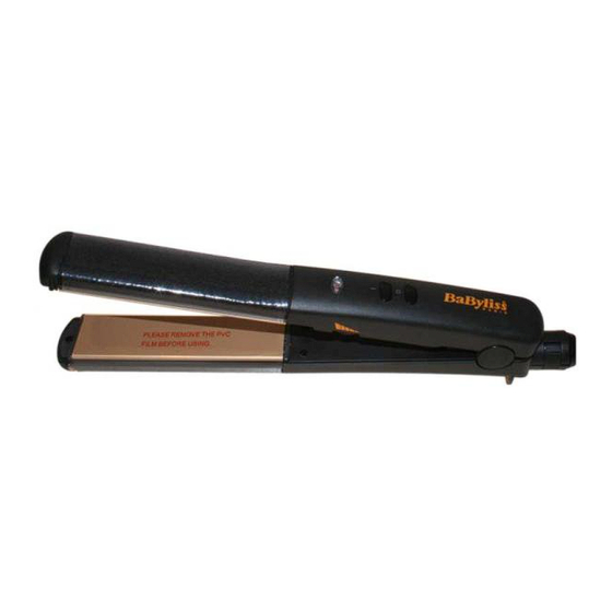 BaByliss 2086CTE Bedienungsanleitung