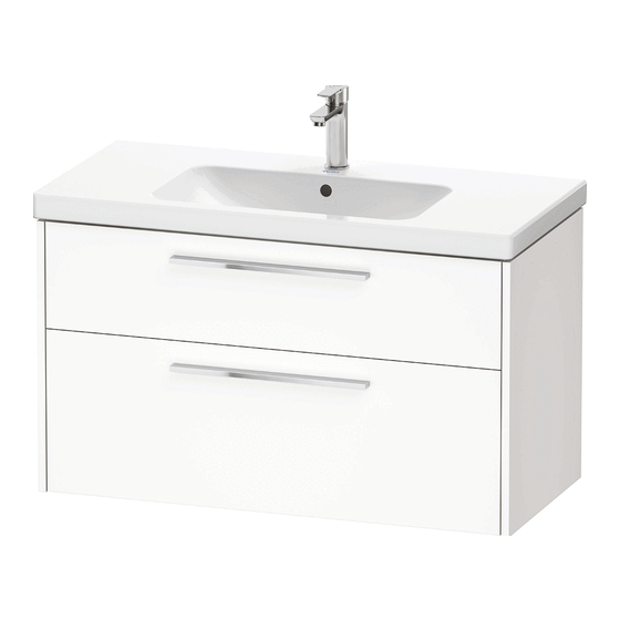 Duravit D-Code DC 4673 Montageanleitung