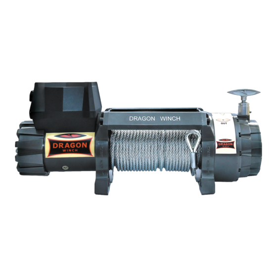 DRAGON WINCH DWM 8000 HD Bedienungsanleitung