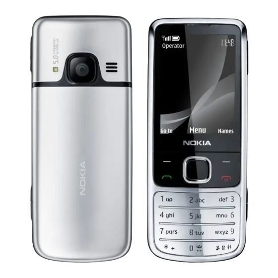 Nokia 6700 classic Bedienungsanleitung