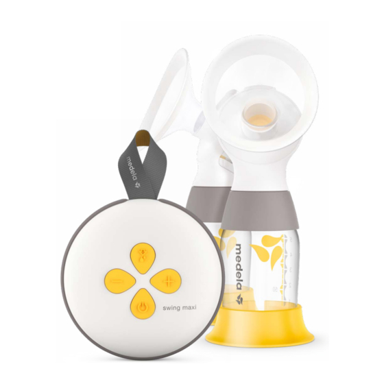 Medela Swing Maxi MS-V2000U050-010B0-DE Gebrauchsanweisung