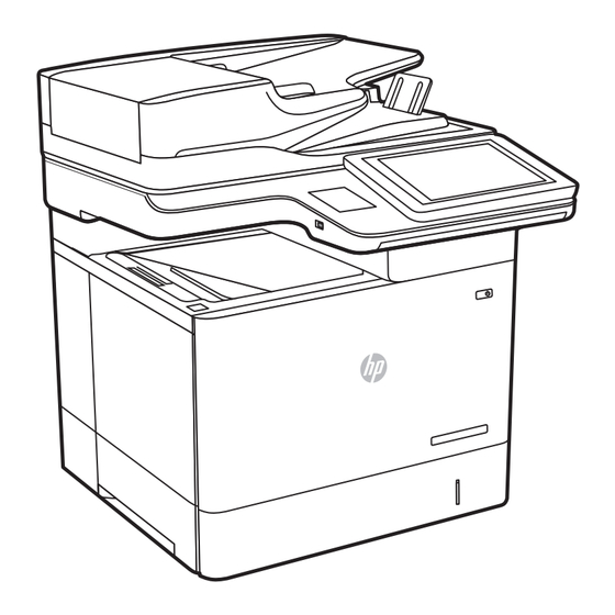 HP LaserJet Managed MFP E62665 Benutzerhandbuch