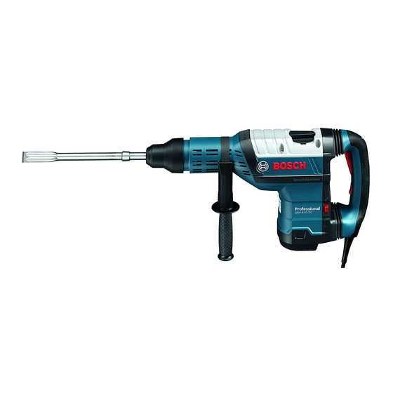 Bosch GBH 8-45 DV Professional Originalbetriebsanleitung