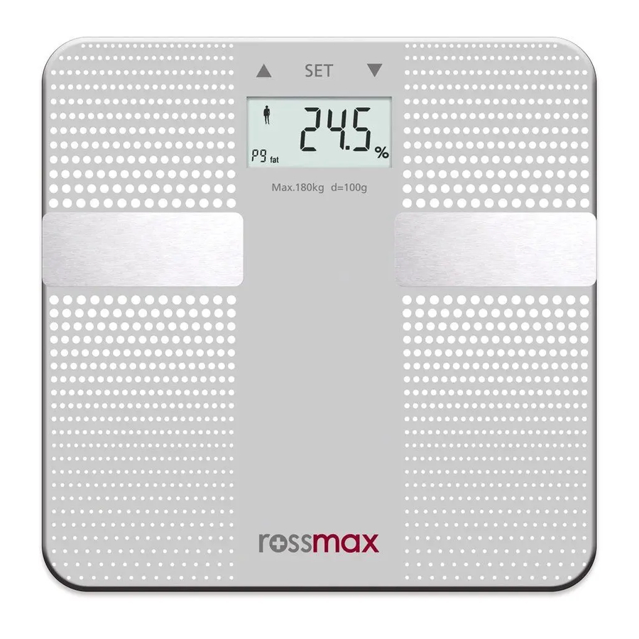 Rossmax WF260 Bedienungsanleitung