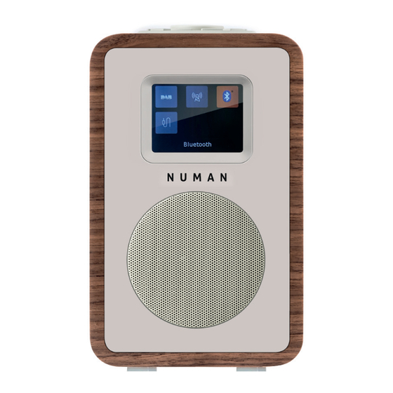 Numan Mini One Benutzerhandbuch
