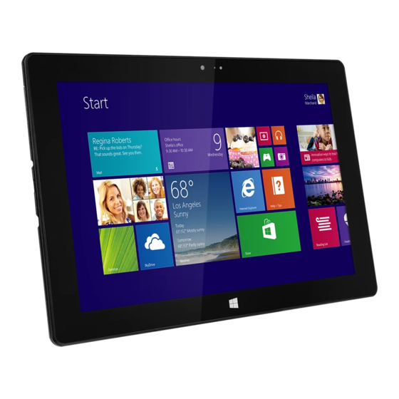 Prestigio MultiPad Visconte 2 Schnellstartanleitung