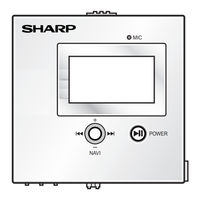 Sharp WA-MP55H Bedienungsanleitung