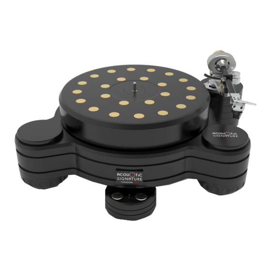 Acoustic Signature TYPHOON NEO Bedienungsanleitung
