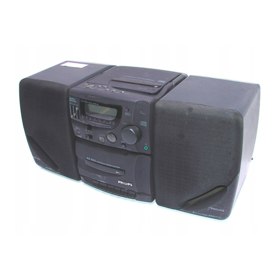 Philips AZ9055 Bedienungsanleitung