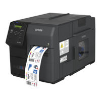 Epson tm-c7500g Schnellstart