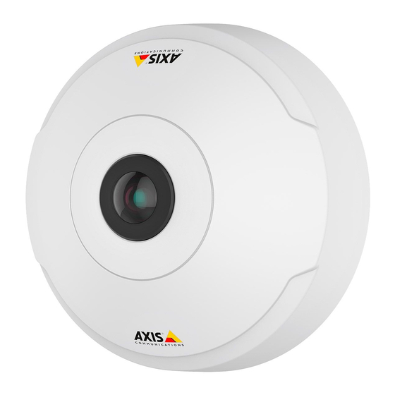 Axis M3047-P Network Camera Benutzerhandbuch