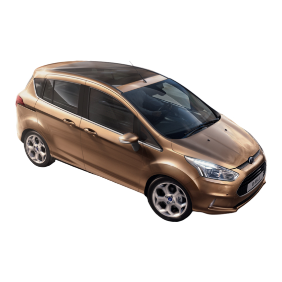 Ford B-MAX Kurzanleitung