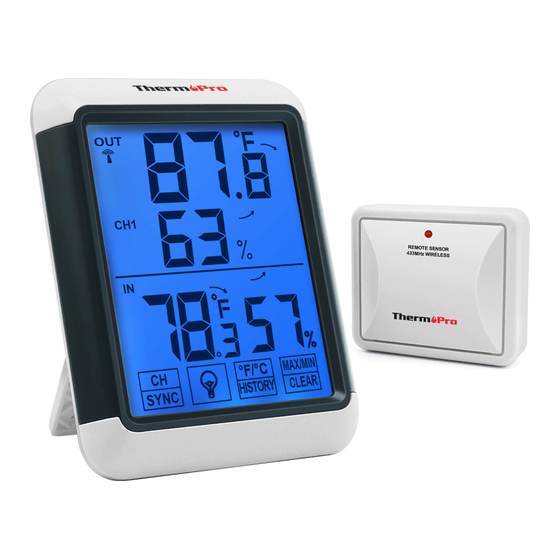 ThermoPro TP-65S Handbücher