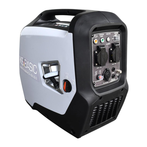 K&S BASIC KSB 22i S Gebrauchsanweisung