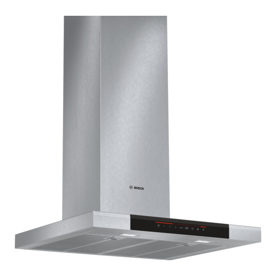 Bosch DWB068J50 8 Serie Gebrauchs- Und Montageanleitung